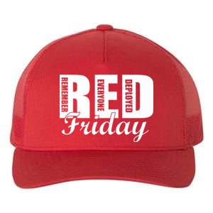 Red Friday Yupoong Adult 5-Panel Trucker Hat