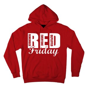 Red Friday Hoodie