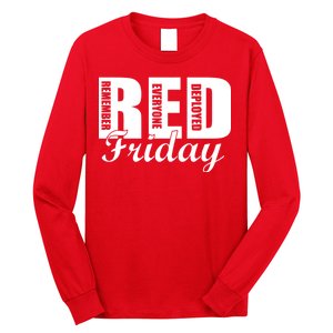 Red Friday Long Sleeve Shirt