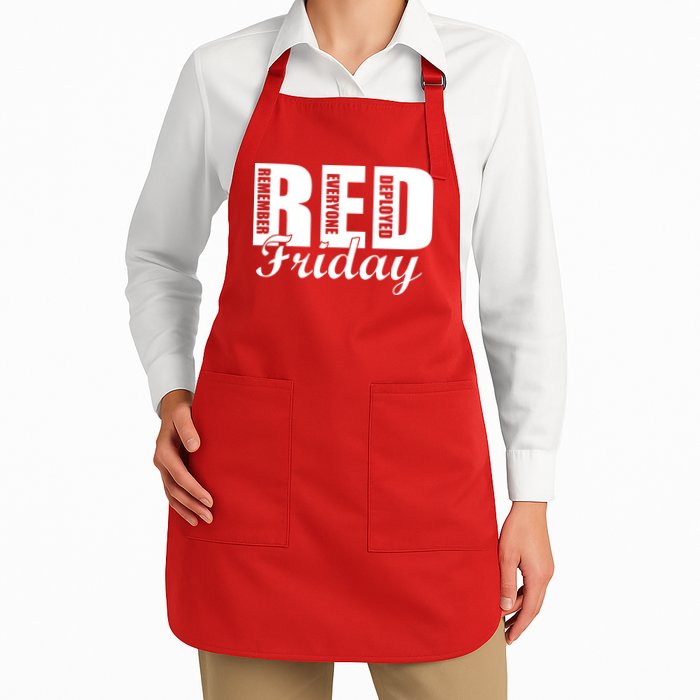 Red Friday Apron