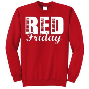 Red Friday Sweatshirt