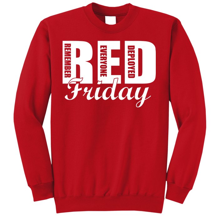 Red Friday Sweatshirt