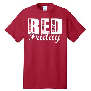 Red Friday Tall T-Shirt