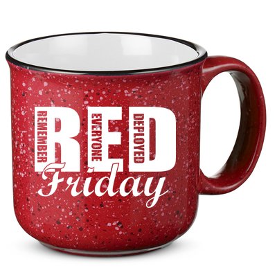 Red Friday 15oz Campfire Ceramic Mug