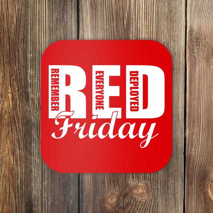 Red Friday Coaster