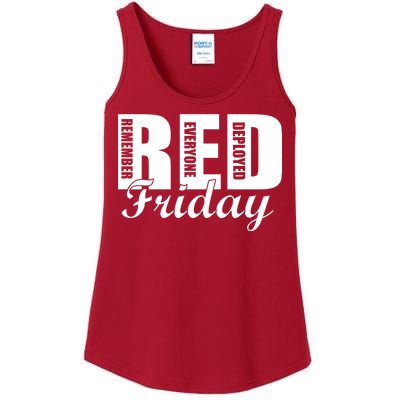 Red Friday Ladies Essential Tank