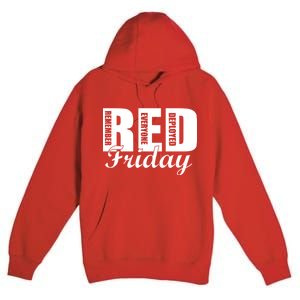 Red Friday Premium Pullover Hoodie