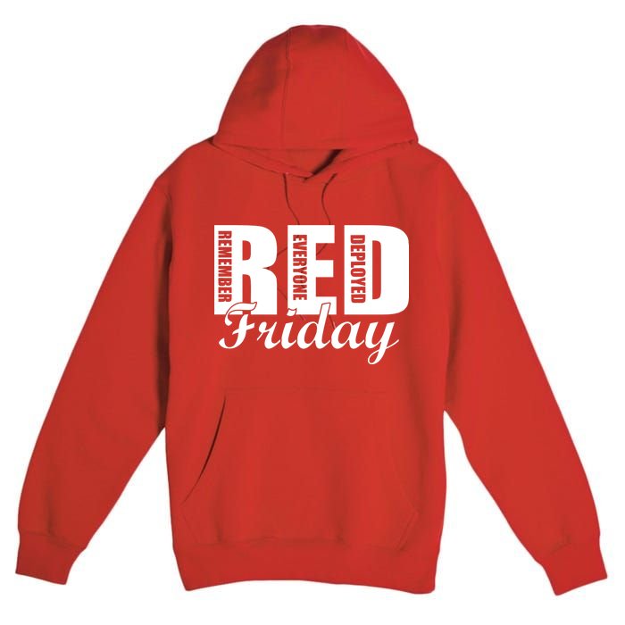 Red Friday Premium Pullover Hoodie