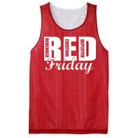 Red Friday Mesh Reversible Basketball Jersey Tank