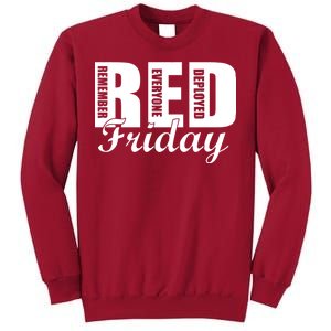 Red Friday Tall Sweatshirt