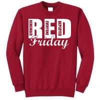 Red Friday Tall Sweatshirt