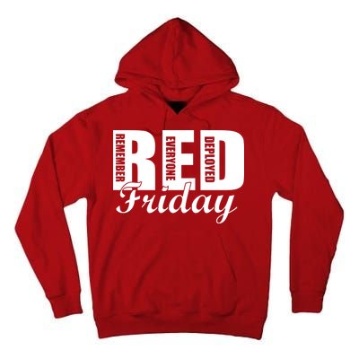 Red Friday Tall Hoodie