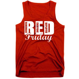 Red Friday Tank Top