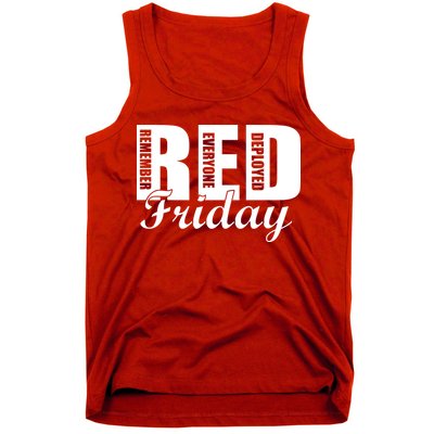 Red Friday Tank Top