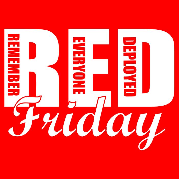 Red Friday Womens T-Shirt