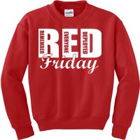 Red Friday Kids Sweatshirt