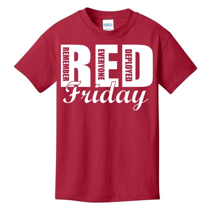 Red Friday Kids T-Shirt