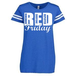 Red Friday Enza Ladies Jersey Football T-Shirt