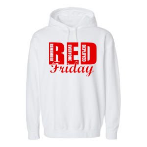 Red Friday Garment-Dyed Fleece Hoodie