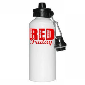 Red Friday Aluminum Water Bottle