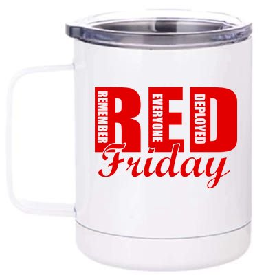 Red Friday 12 oz Stainless Steel Tumbler Cup