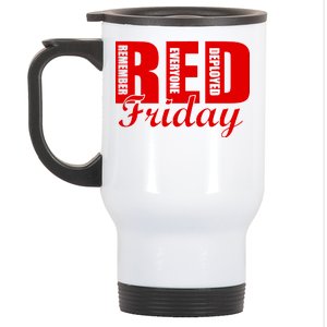 Red Friday Stainless Steel Travel Mug