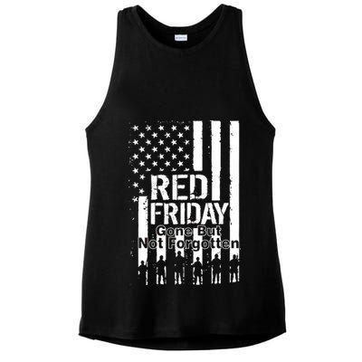 Red Friday Gone But Not Forgotten Ladies PosiCharge Tri-Blend Wicking Tank