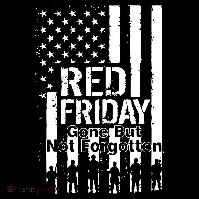 Red Friday Gone But Not Forgotten Backpack