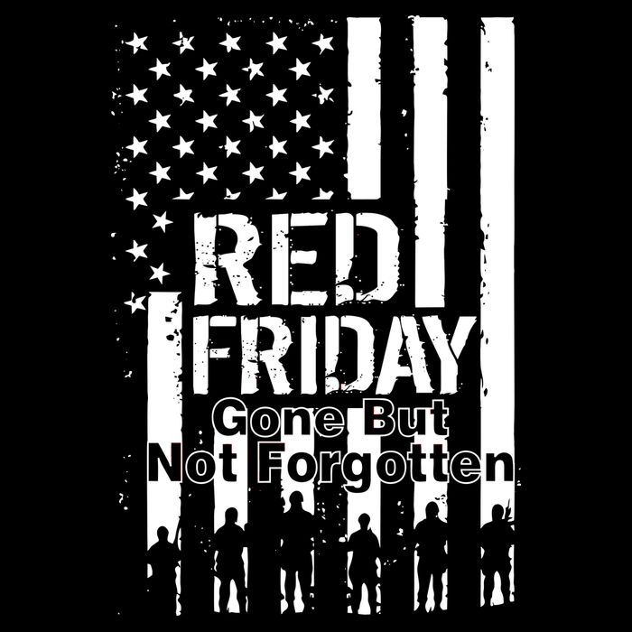 Red Friday Gone But Not Forgotten 7-Panel Snapback Hat