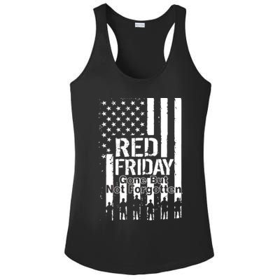 Red Friday Gone But Not Forgotten Ladies PosiCharge Competitor Racerback Tank