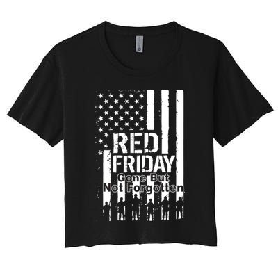 Red Friday Gone But Not Forgotten Crop Top