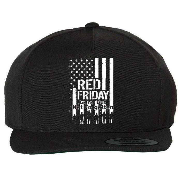 Red Friday Gone But Not Forgotten Wool Snapback Cap