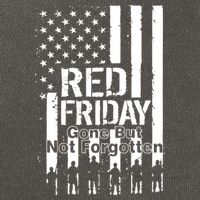 Red Friday Gone But Not Forgotten Cotton Canvas Backpack