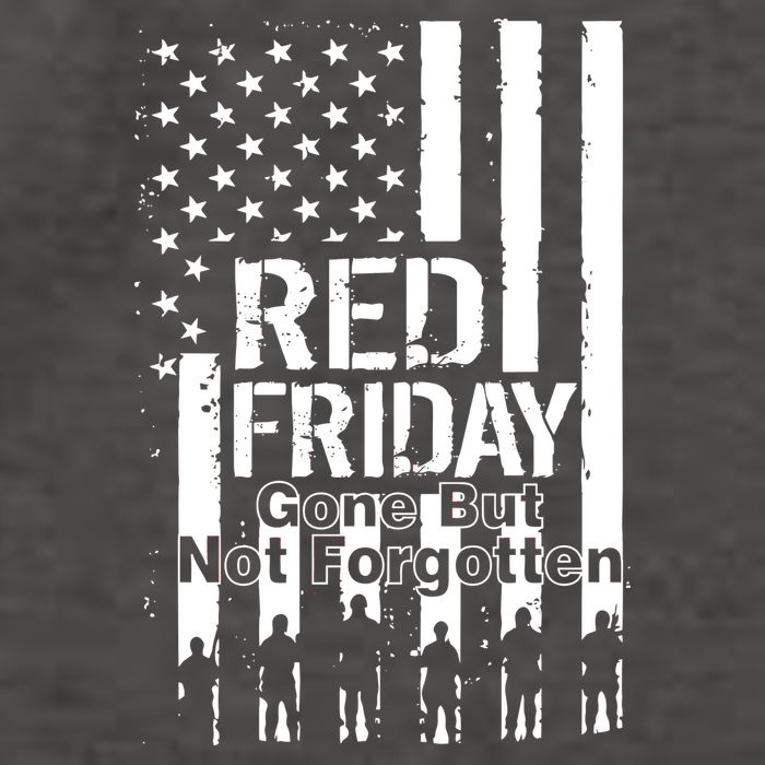 Red Friday Gone But Not Forgotten Vector Backpack