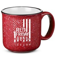 Red Friday Gone But Not Forgotten 15oz Campfire Ceramic Mug