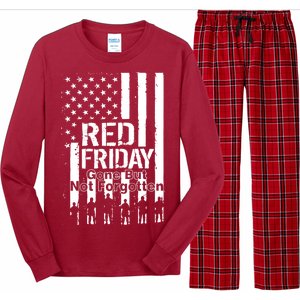 Red Friday Gone But Not Forgotten Long Sleeve Pajama Set