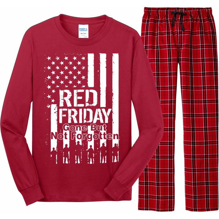 Red Friday Gone But Not Forgotten Long Sleeve Pajama Set