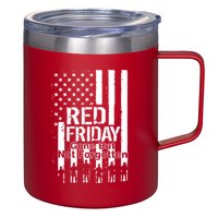 Red Friday Gone But Not Forgotten 12oz Stainless Steel Coffee Mug