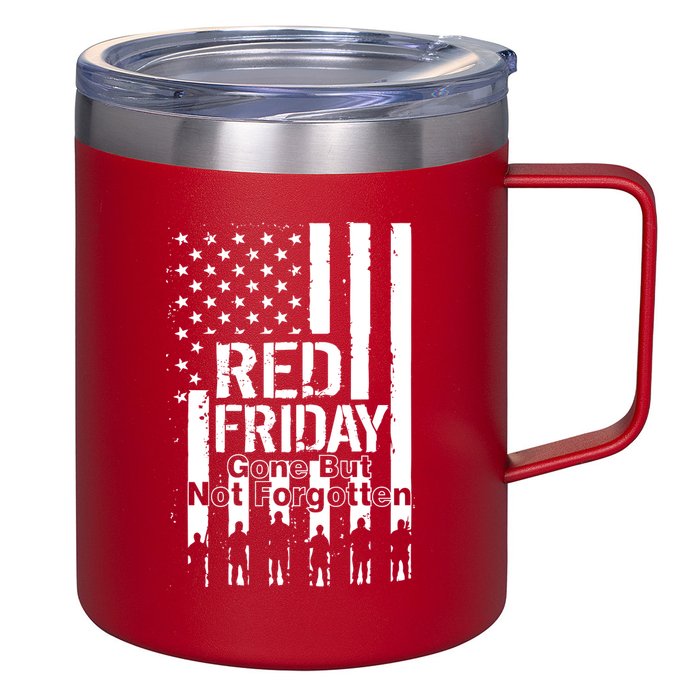 Red Friday Gone But Not Forgotten 12oz Stainless Steel Coffee Mug