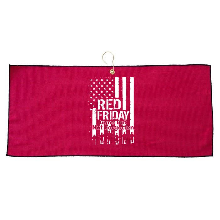 Red Friday Gone But Not Forgotten Large Microfiber Waffle Golf Towel