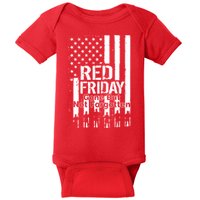 Red Friday Gone But Not Forgotten Baby Bodysuit
