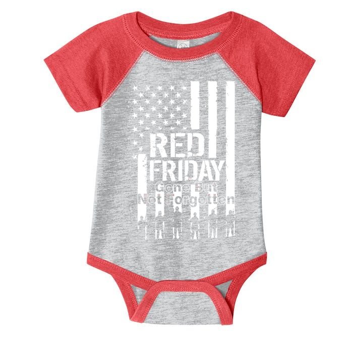Red Friday Gone But Not Forgotten Infant Baby Jersey Bodysuit