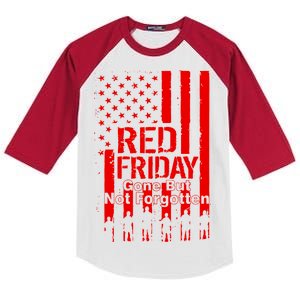 Red Friday Gone But Not Forgotten Kids Colorblock Raglan Jersey