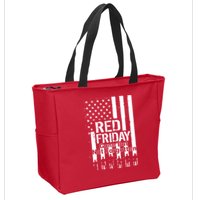 Red Friday Gone But Not Forgotten Zip Tote Bag