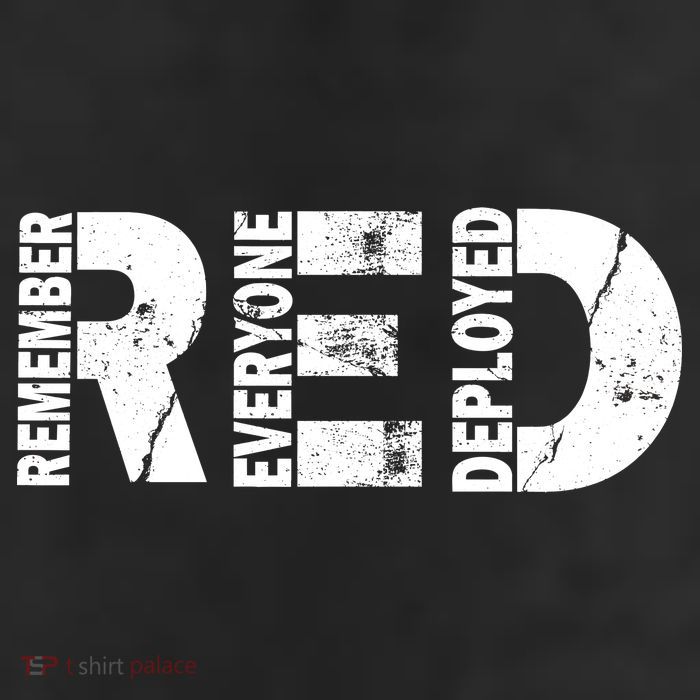 Red Friday Remember Everyone Deployed Cool Comfort Performance Bucket Hat