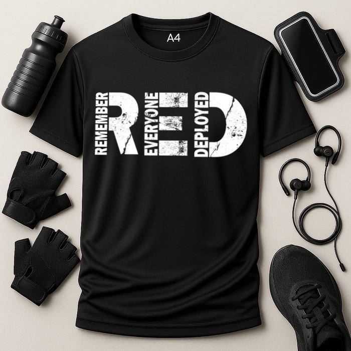 Red Friday Remember Everyone Deployed Performance Shirt