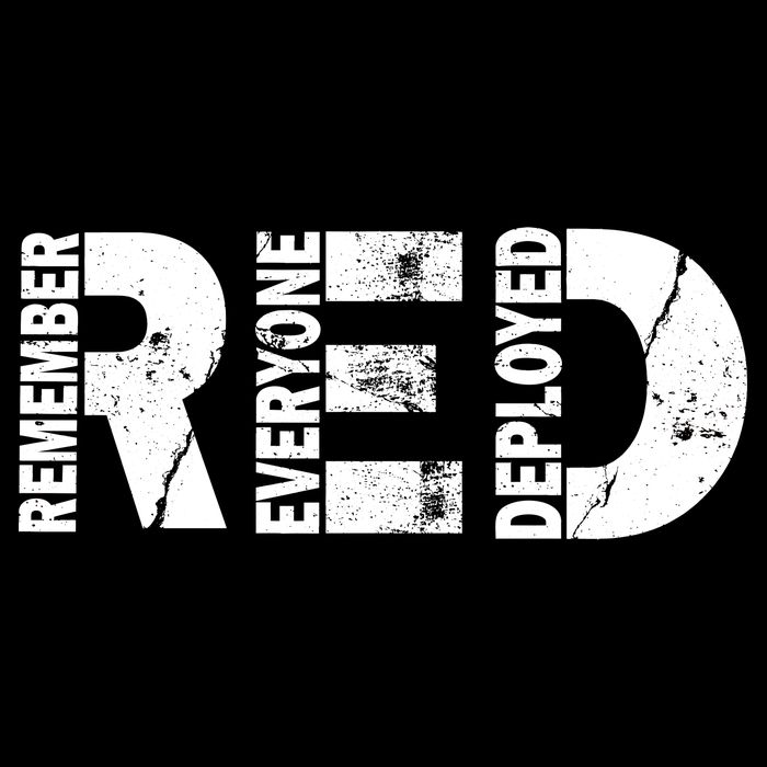 Red Friday Remember Everyone Deployed Bucket Hat