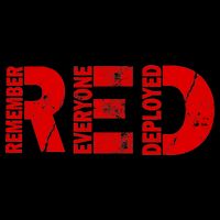 Red Friday Remember Everyone Deployed 16oz Travel Tumbler