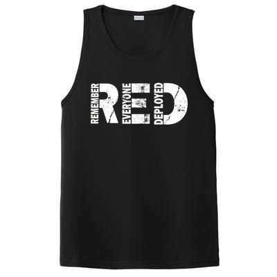 Red Friday Remember Everyone Deployed PosiCharge Competitor Tank