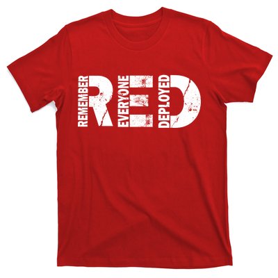 Red Friday Remember Everyone Deployed T-Shirt